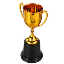 Ceremony Trophy Cup Plastic Golden Trophy Shows 1pcs