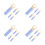 20 Pcs Mop Handle Caps Broom Rod Grip Replacement 22mm 9