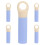 20 Pcs Mop Handle Caps Broom Rod Grip Replacement 22mm 1