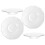4 pcs glass tea saucers for cups, coasters, tea set use 11