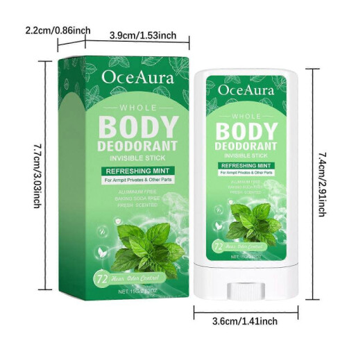 Hole Fresh Deodorant: Smooth, solid formula for all-over use. 2