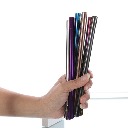4 Pcs Stainless Steel Straw Reusable Drinking Replacement Straws 2