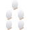 5pcs Wooden Base Desktop Acrylic Mirror Makeup Mirror 8