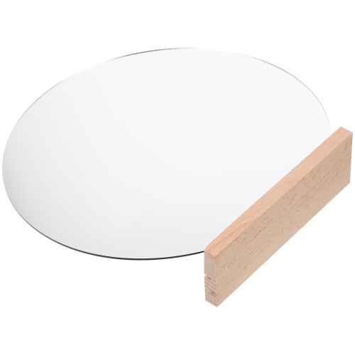 5pcs Wooden Base Desktop Acrylic Mirror Makeup Mirror 1