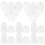 Raindrops 20 Pcs Kit Baking Tools Decorating Mouth / Bag 8