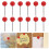 300pcs Push Pins for Cork Board Map Marking Round Head Thumb Tacks 8