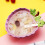 Grape Design Ceramic Bowl 300ml with Spoon 3