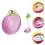 Grape Design Ceramic Bowl 300ml with Spoon 5