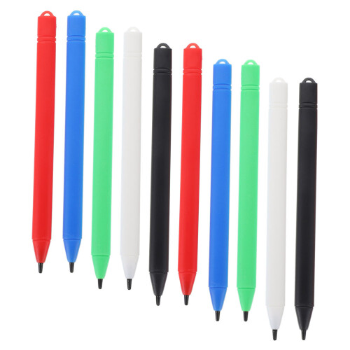 10pcs replacement lcd stylus pens with lanyard hole design