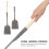 2 pcs iron for coal ash, litter, garden, fireplace cleaning 11