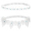 2pcs Wedding Garter Rhinestones Leg Belt 4