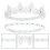 2pcs Wedding Garter Rhinestones Leg Belt 7