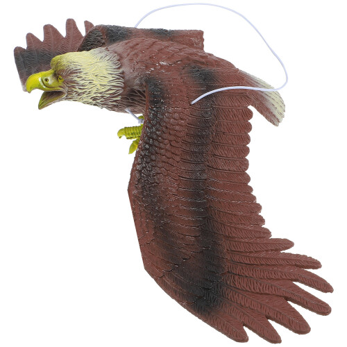 hanging bird deterrent plastic eagle outdoor decor ornament