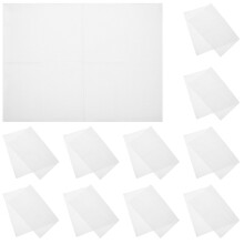 20 stuks wegwerp reinigingspads, waterdicht, vetvrij, wit