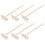 6pcs mini rake set for gardening and sand crafts 11