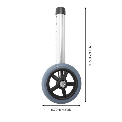 Walker Wheels For Folding Walker Walker Wheel Caster Grey 2pcs 1
