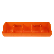 Mountable Pig Feeder Multi-Compartment Livestock Trough