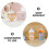 alças silicone para mamadeira, antiderrapantes e fáceis de segurar 9