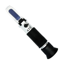 Refractometer Handheld ATC Brix Refractometer 0-90% Sugar Measurement For Fruit Juice Milk Honey