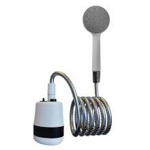 Portable Outdoor Shower Rechargeable Handheld Electric Camping Shower For Camping Hiking Travel Battery Powered Compact