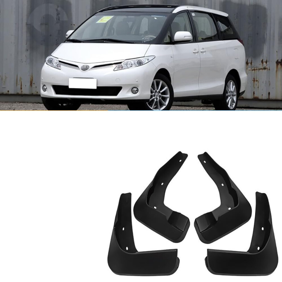 Car Mud Flaps Set Of 4 For Toyota Previa 2009-2021 Mud Guards Splashproof Waterproof 9016109015563