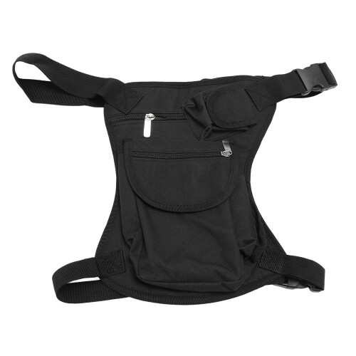 Drop Leg Bag Verstellbare Träger Canvas Motorrad 1