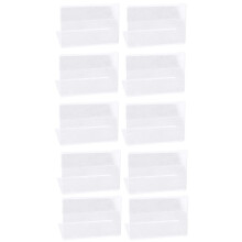 10Stk Transparente L-Förmige Acryl Display Ständer Für Tisch
