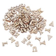 100Stk Weihnachts-Holzscheiben Aus Holz Beige Für Kreatives Basteln