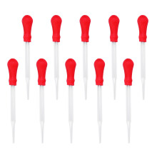 10 stück tropfer silikonform pipette 10 cm für schule und haushalt