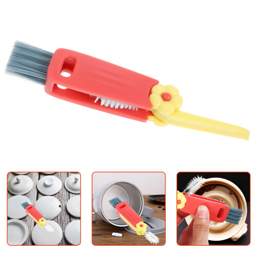 Compacte Multi-Functie Cup Lid Brush Voor Keuken En Beker 2