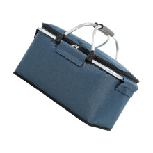 Insulated Picnic Basket Large Durable Cooler Bag For Outdoor Activities Thick Insulation For Camping Travel Picnics