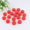 100pcs plastic bottle covers for spring water diy caps (red) 6