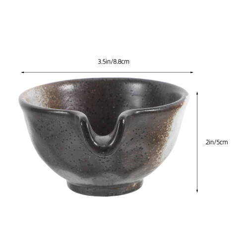 mini ceramic soy sauce dish for sushi and condiments 1