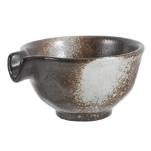 mini ceramic soy sauce dish for sushi and condiments