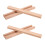 2pcs wooden drawer slides replacement for cabinets - smooth guide track 1