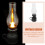 Vintage LED Kerosinlampe Flameless Lampe 3