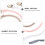 4 pcs braided cotton rope pacifier clips for 6