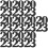 40pcs 2023 graduation cutouts tags glitter centerpieces sticks 6