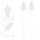 40pcs reusable makeup bottle fine mist spray nozzles pressing type 7