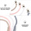 4 pcs braided cotton rope pacifier clips for 10