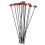12 pcs heart shaped aroma sticks for home diffusing decoration 6