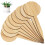20 pcs thickened bamboo t-shaped plant labels round style 8