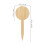 20 pcs thickened bamboo t-shaped plant labels round style 2