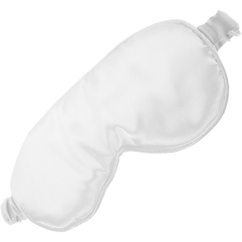Inoomp White Silk Sleeping Eyeshade Breathable Eye Mask For Men Women