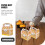 30pcs mini mushroom pens, portable multi-function, mixed colors 10