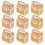 30pcs mini mushroom pens, portable multi-function, mixed colors 5