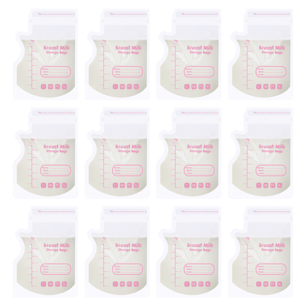 Artibetter 30 Pcs 250Ml Breast Milk Storage Bags Leakproof Disposable Pouches