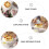 ceramic cake stand storage tray dessert serving dish 9