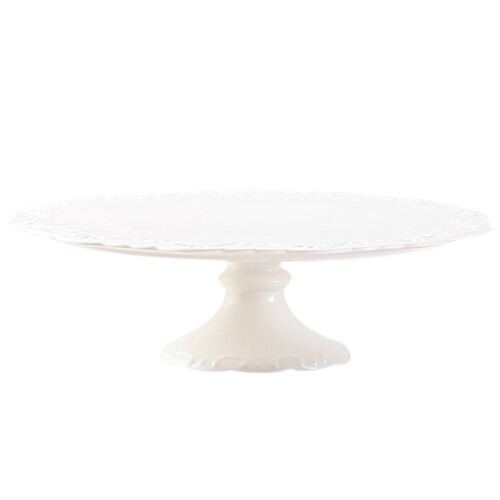ceramic cake stand storage tray dessert serving dish