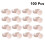 100 Pcs Silicone Tattoo Rings Pigment Container S 5